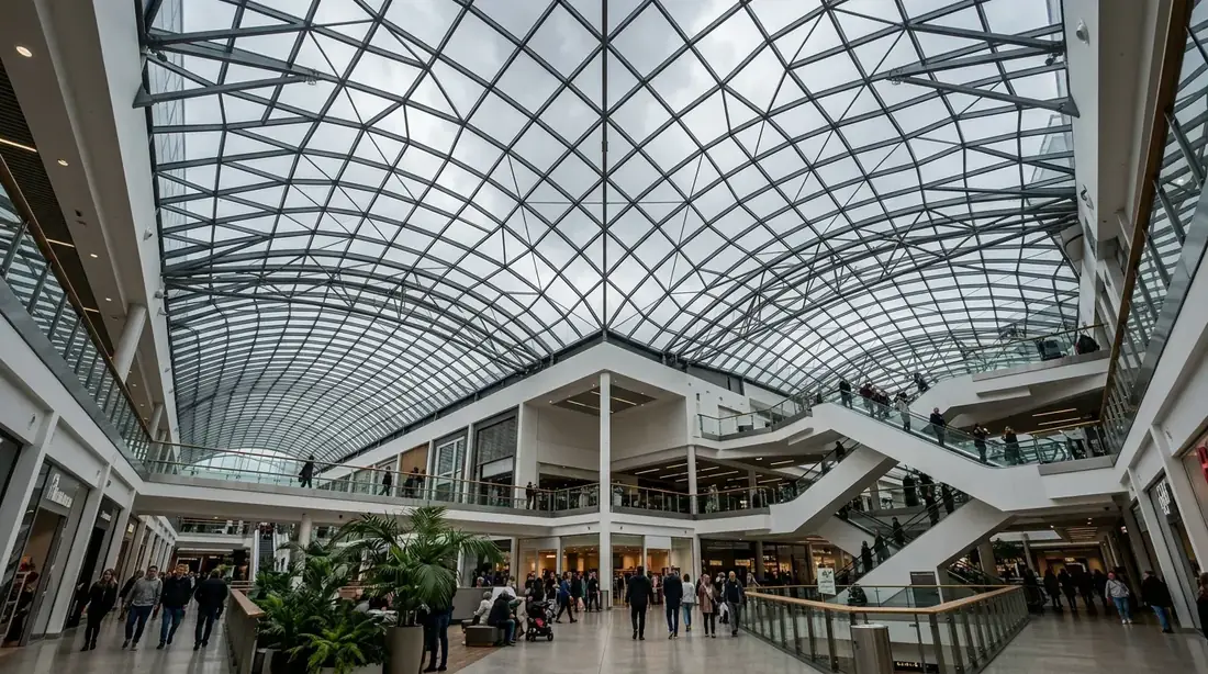 Glass roof, atrium and canopy works