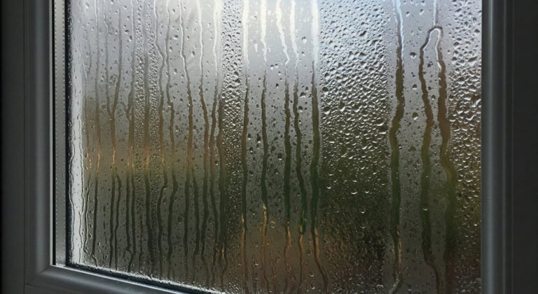 Condensation on the Outside of Double-Glazed Windows